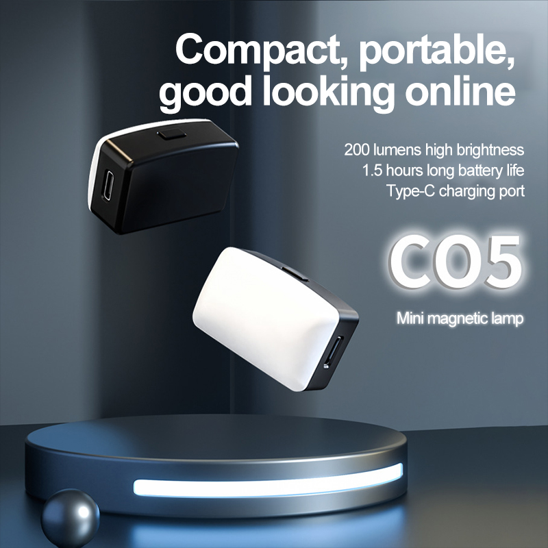 Photography Lighting Accessories - Mini Magnetic Selfie Fill Light Portable