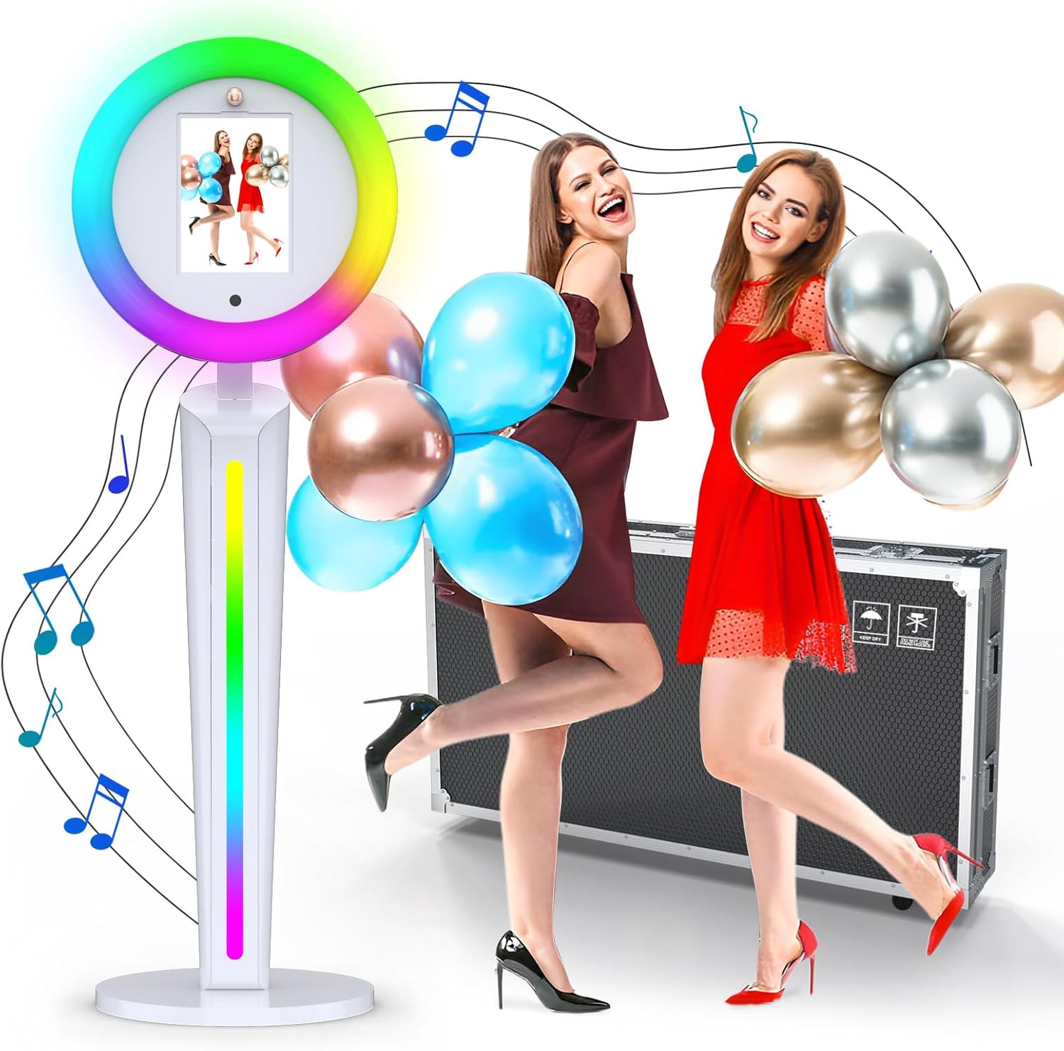 Photography Lighting App - Neson Portable iPad Photo Booth Machine