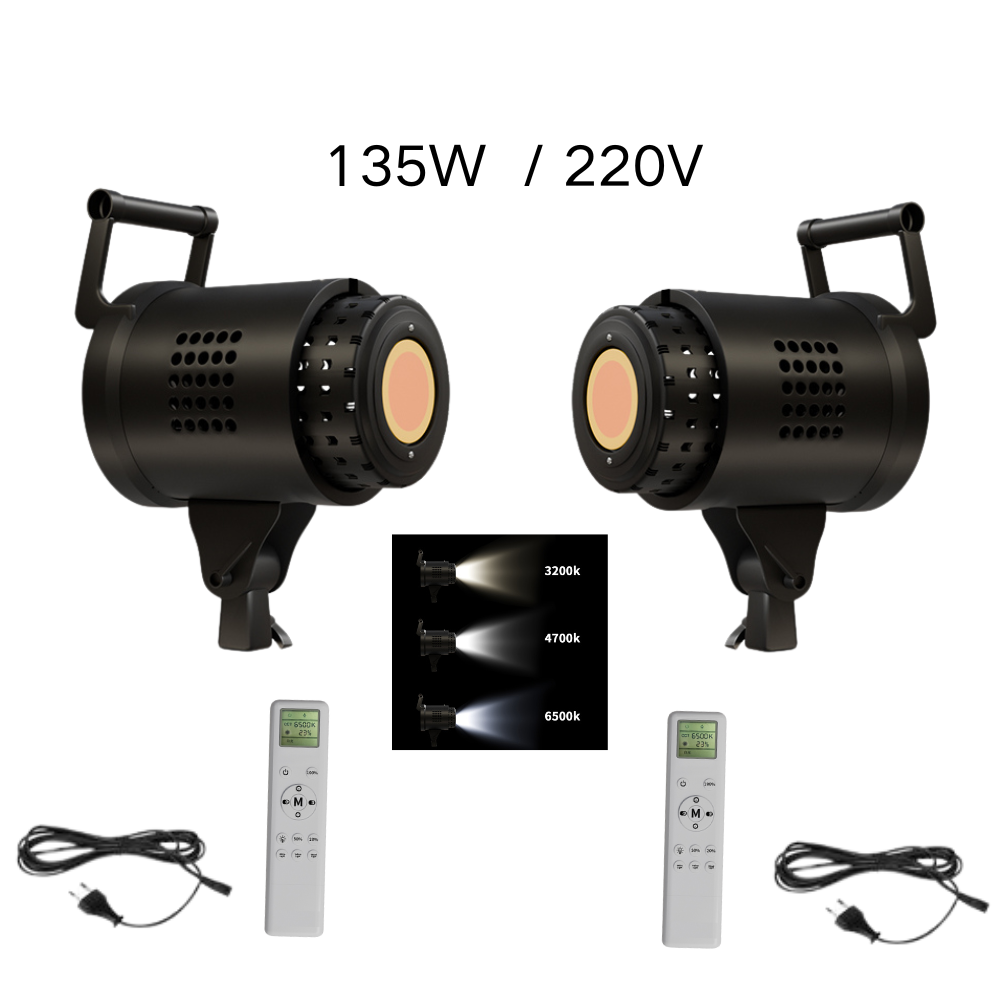 Photography Lighting For Portraits - 115/135W Photography Bowens Lighting LED 220V