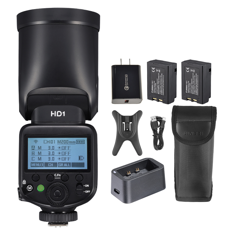 JINBEI HD-1Round-head HSS Spee - Photography Lighting 评论和价格