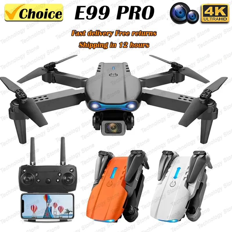 K3 E99PRO Drone with Dual HD C - Photography Lighting App 评论和价格