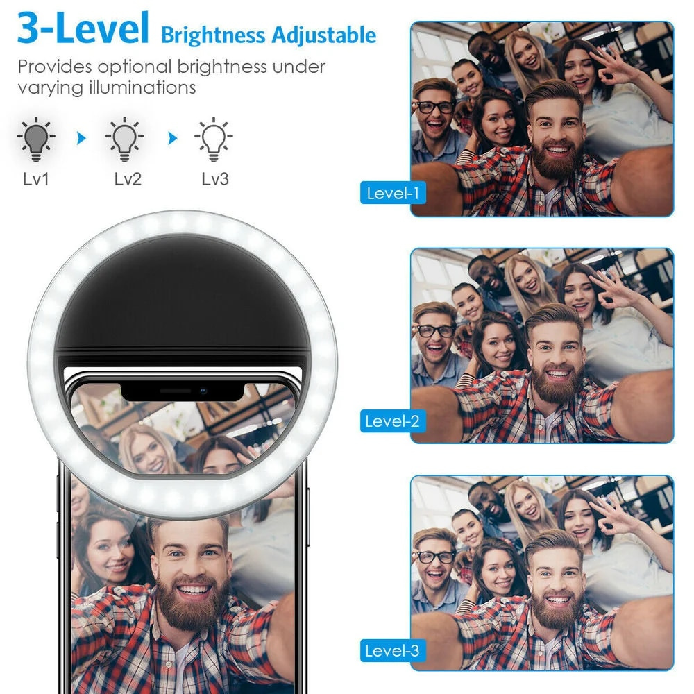 LED Selfie Fill Light USB Char - Photography Lighting 评论和价格