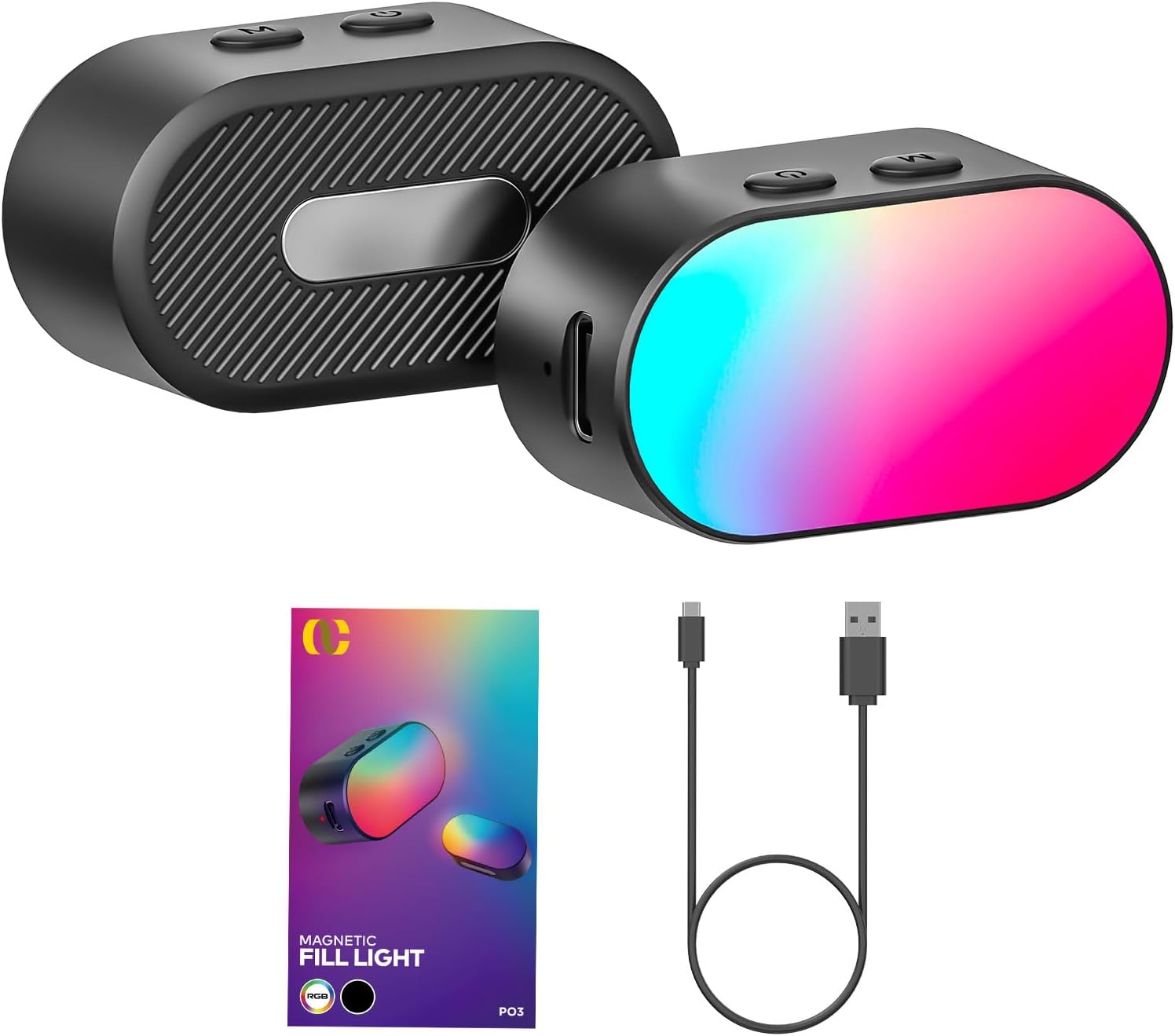 AOCHUAN Mini RGB Magnetic Fill - Photography Lighting Accessories 评论和价格