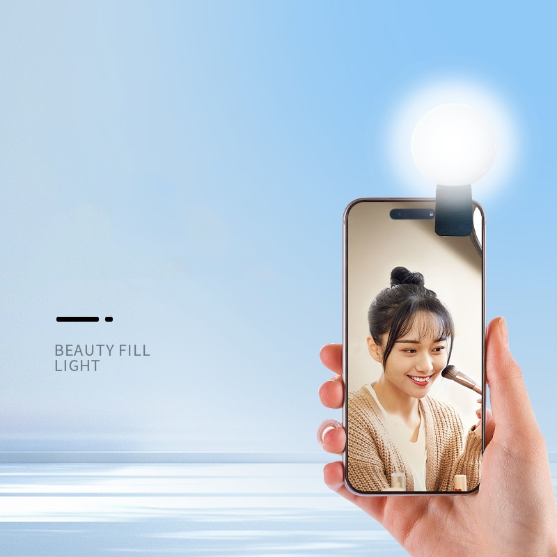Mini Q Round Selfie Fill Light - Photography Lighting Accessories 评论和价格