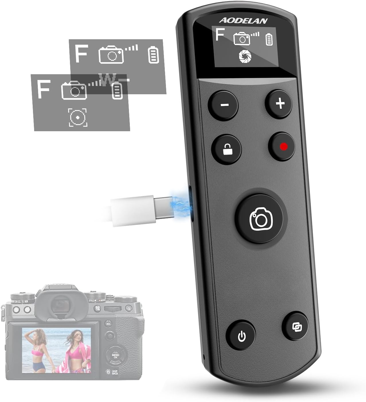 Black USB-C Rechargeable Remot - Fujifilm Camera X100Vi 评论和价格