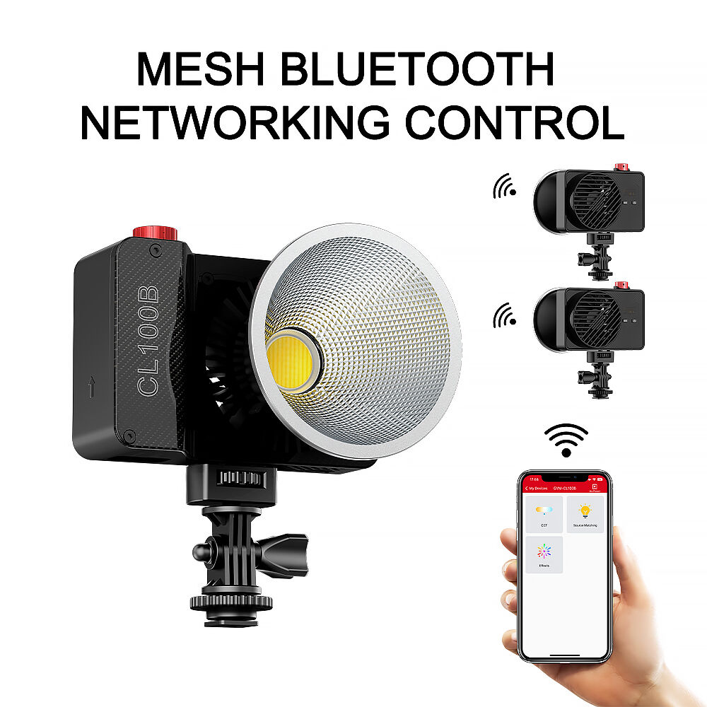 GVM CL100B Portable Bi-Color L - Photography Lighting App 评论和价格