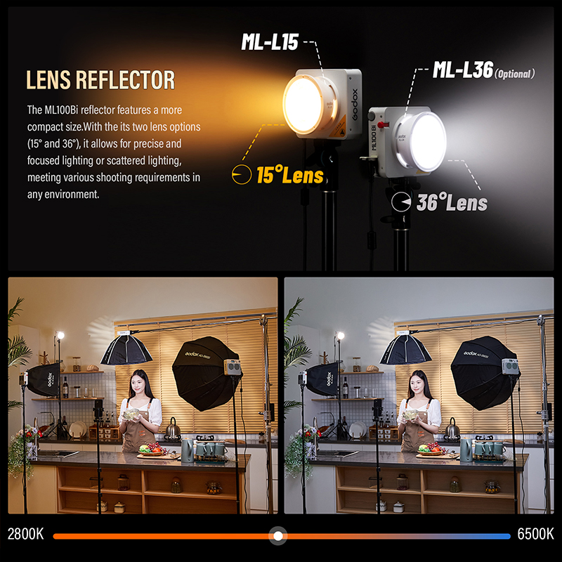 Godox ML100Bi/ML100R Bi-Color  - Photography Lighting App 评论和价格