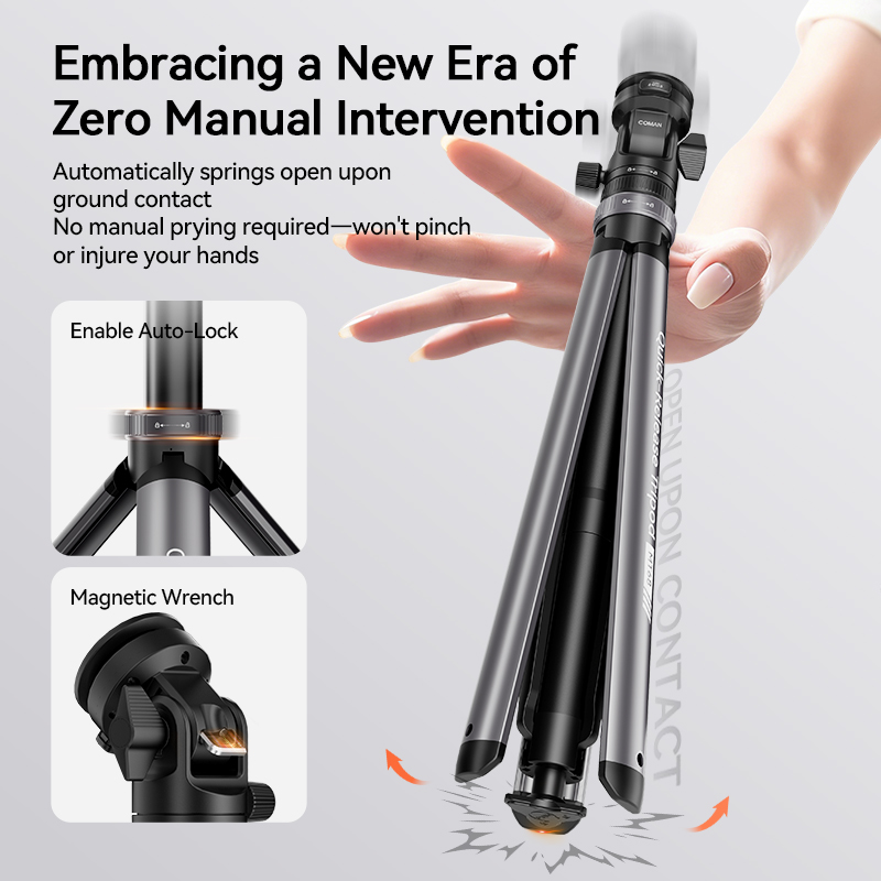 COMAN MT68 One Click Pop up Qu - Photography Video Lighting Kit With Adjustable Tripod Stand 评论和价格