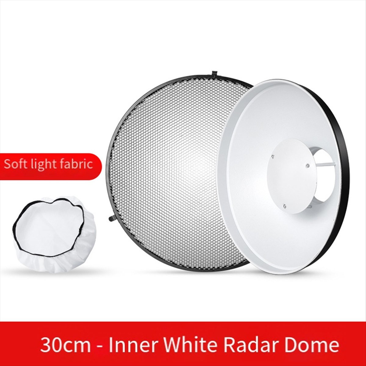 N05R 30cm Beauty Dish Reflecto - Photography Lighting Grid 评论和价格