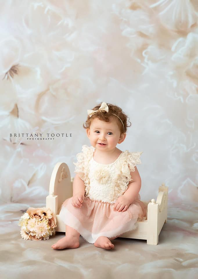 Light Floral Backdrop Kids Gir - Photography Lighting For Portraits 评论和价格