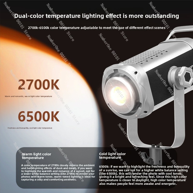 300W COB Photography Light Dua - Photography Lighting For Portraits 评论和价格