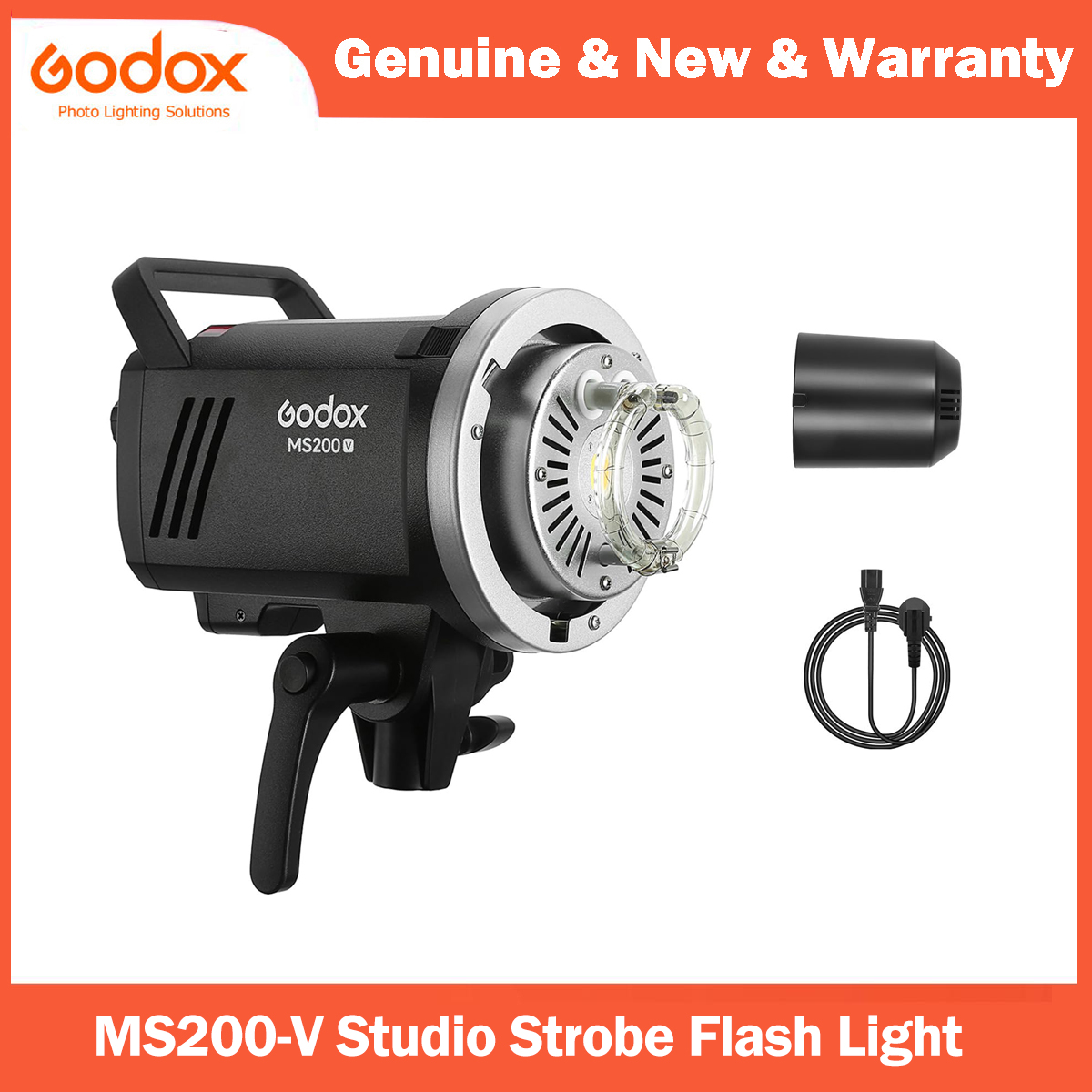 Godox MS200V Studio Strobe Fla - Photography Lighting For Portraits 评论和价格