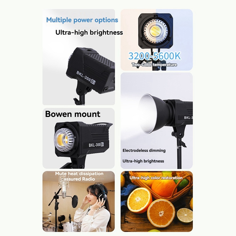 300W Bi LED Video Light, Conti - Photography Lighting 评论和价格