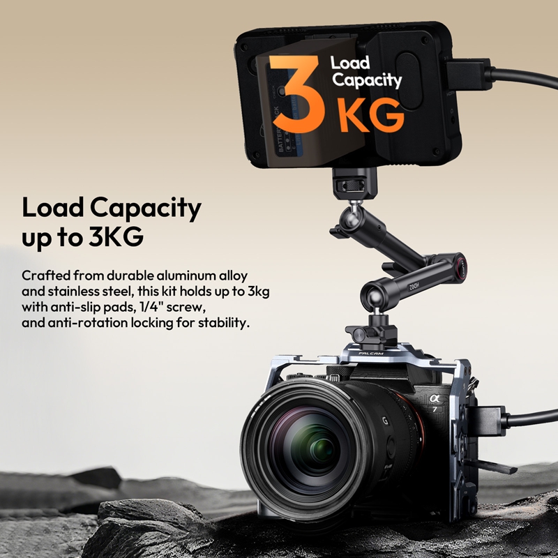 Ulanzi HD02 Magic Arm Kit 10-i - Photography Video Lighting Kit With Adjustable Tripod Stand 评论和价格