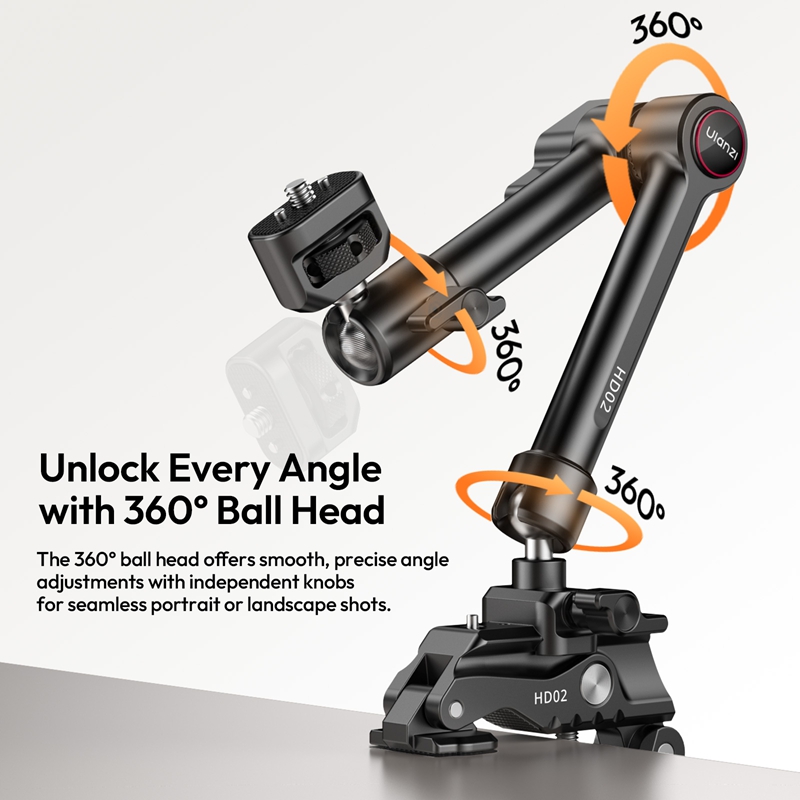 Ulanzi HD02 Magic Arm Kit 10-i - Photography Video Lighting Kit With Adjustable Tripod Stand 评论和价格