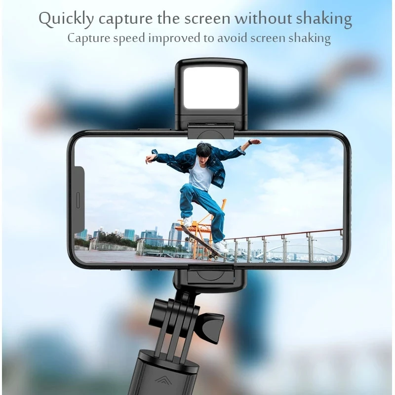 Wireless Bluetooth Selfie Stic - Photography Video Lighting Kit With Adjustable Tripod Stand 评论和价格