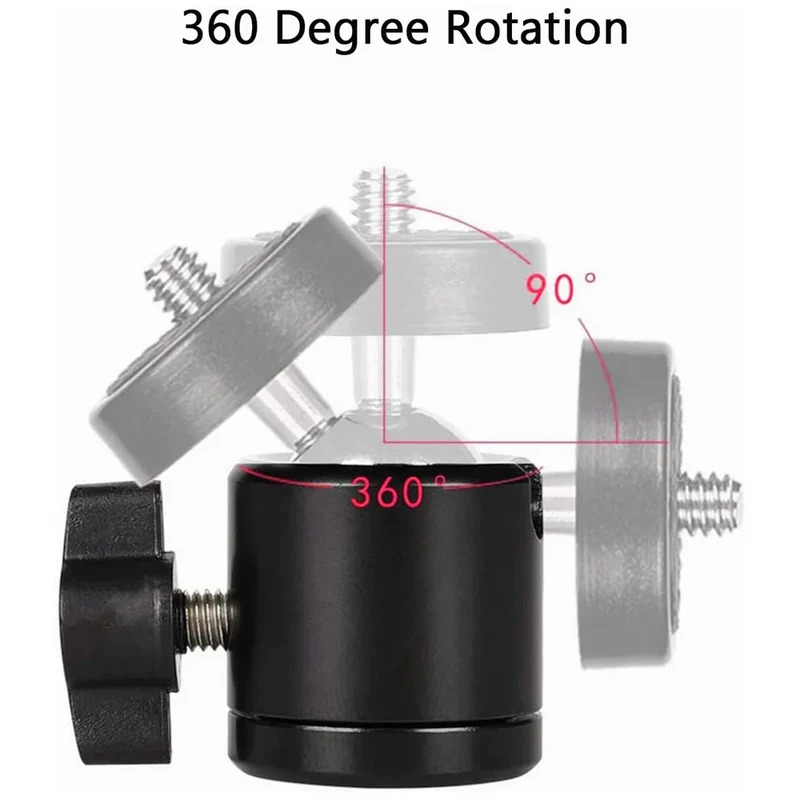 Hot Shoe 1/4 Screw Hole Tripod - Photography Video Lighting Kit With Adjustable Tripod Stand 评论和价格