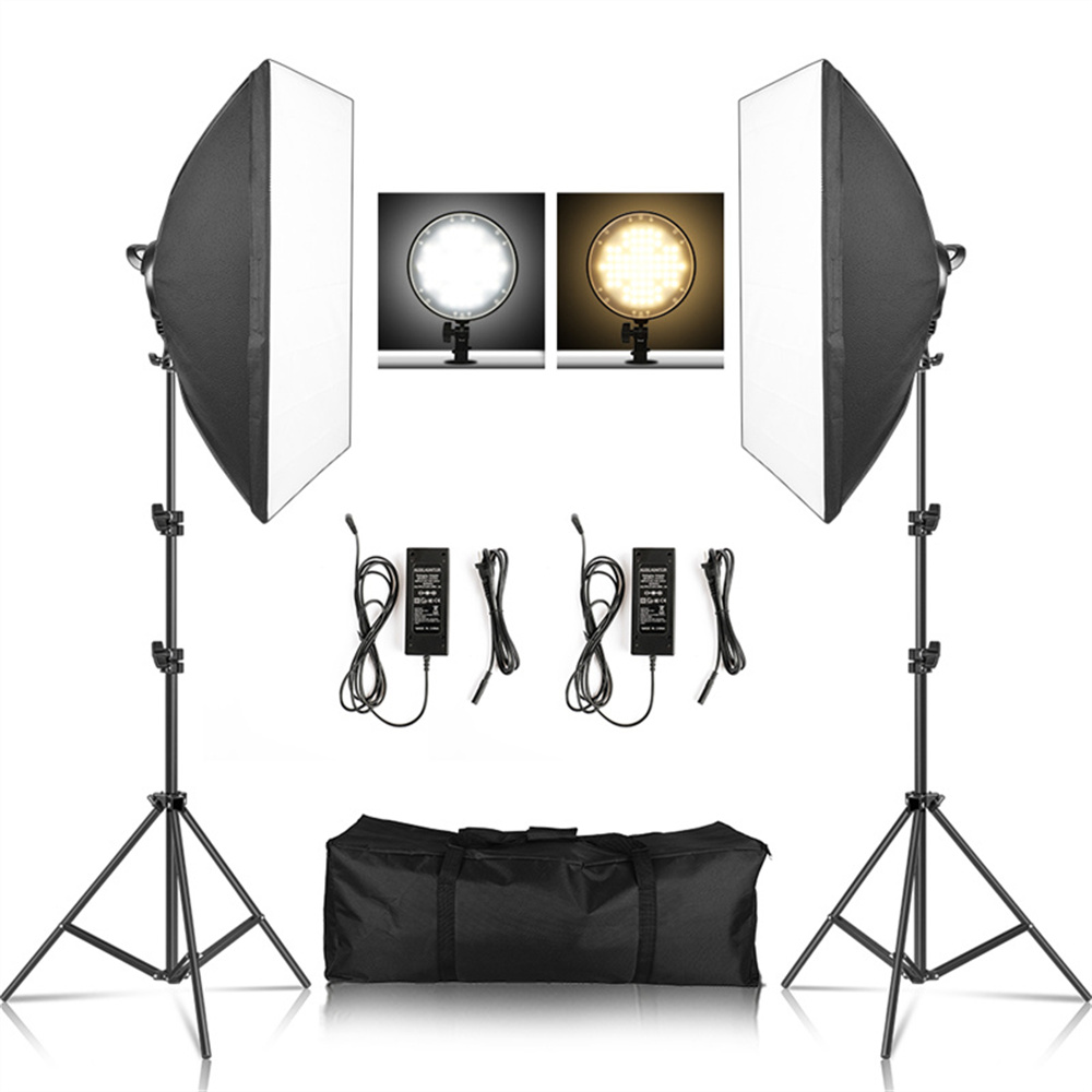 Softbox Light Photography Kit  - Photography Lighting Background 评论和价格